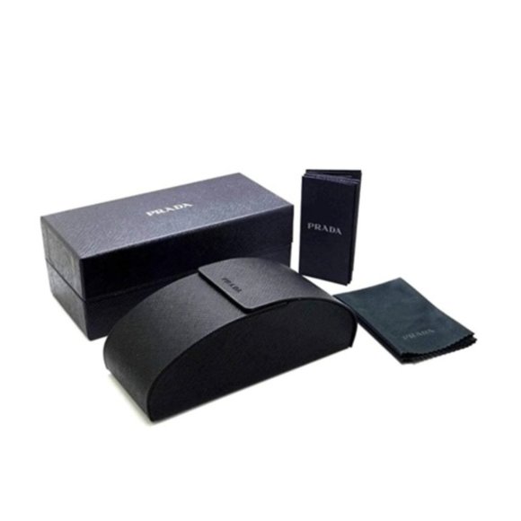 NEW PRADA UNISEX SPR 06Y BLACK SUNGLASSES PRADA PR06YS 09Q5S0 PRADA  PR06YSF - Picture 5 of 5
